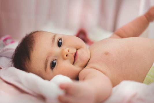 Raw butters are perfect for a baby's skin