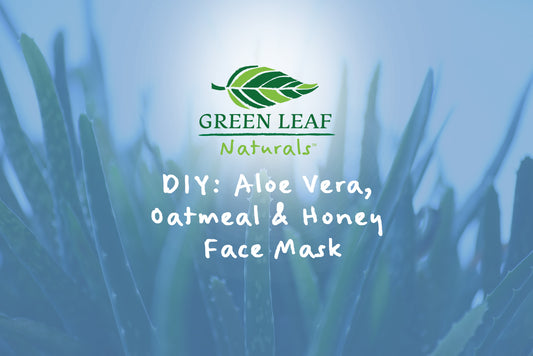 DIY: organic aloe vera, oatmeal and honey face mask