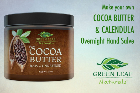 DIY: Cocoa Butter and Calendula overnight Hand Salve